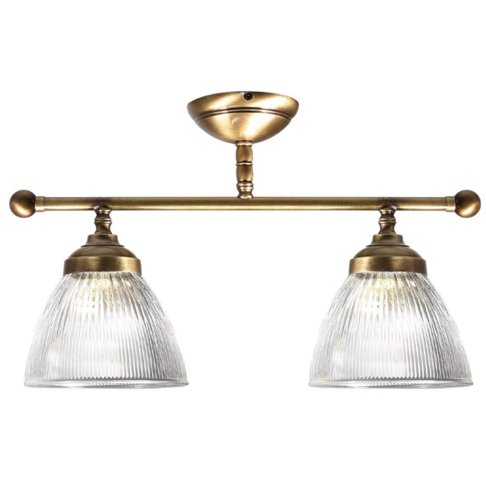 klasicka elegantna mosadzna lampa s tromi ziariacimi ziarovkami stropna lampa obciansky mediteransky rustikalny chodba obyvacka spalna kuchyna.jpg